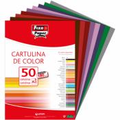 Cartulina Din A-3 Colores Fuertes 1 Surtidos